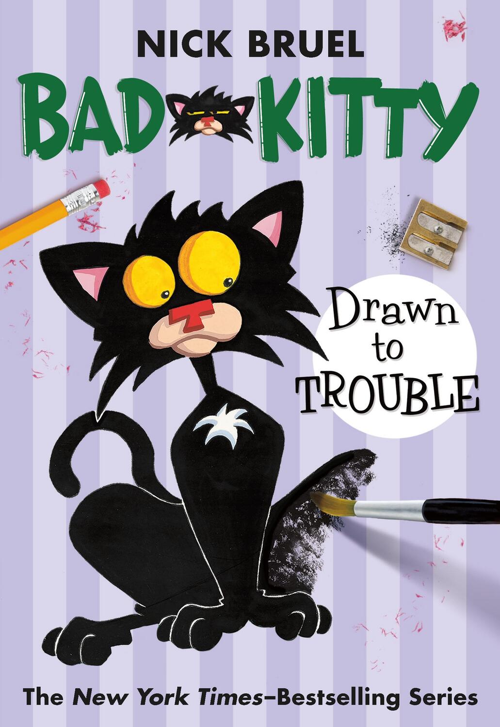 Autor: 9781250056795 | Bad Kitty Drawn to Trouble (Paperback Black-And-White Edition) | Bruel