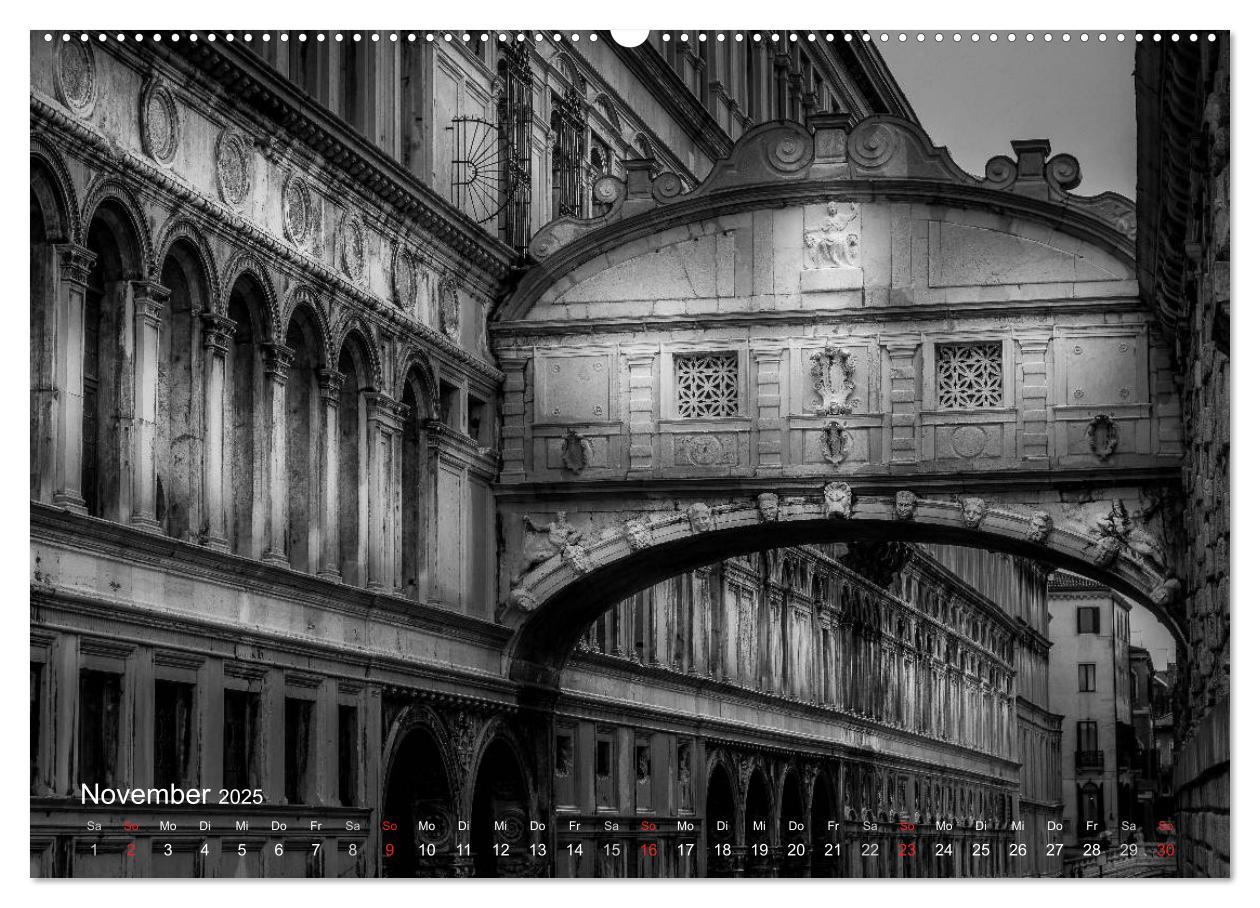 Bild: 9783435684366 | Venedig - Licht und Schatten (Wandkalender 2025 DIN A2 quer),...