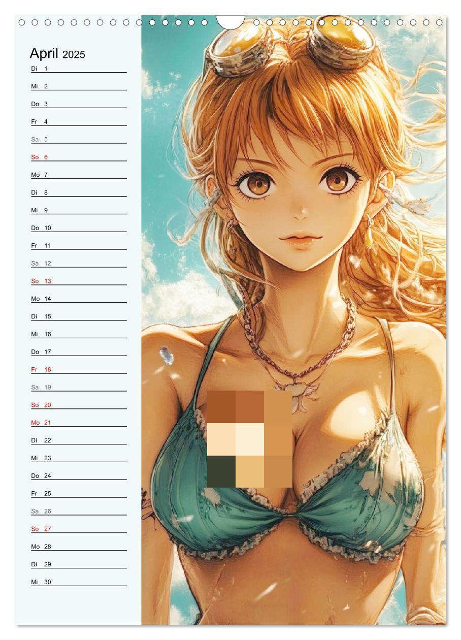 Bild: 9783457204788 | Manga Erotik. Sexy Cartoon-Girls (Wandkalender 2025 DIN A3 hoch),...