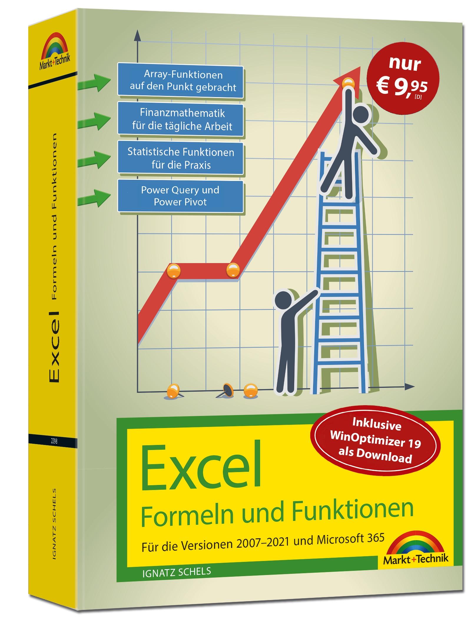 Cover: 9783988100146 | Excel Formeln und Funktionen Für die Versionen 2007 bis 2021 und...