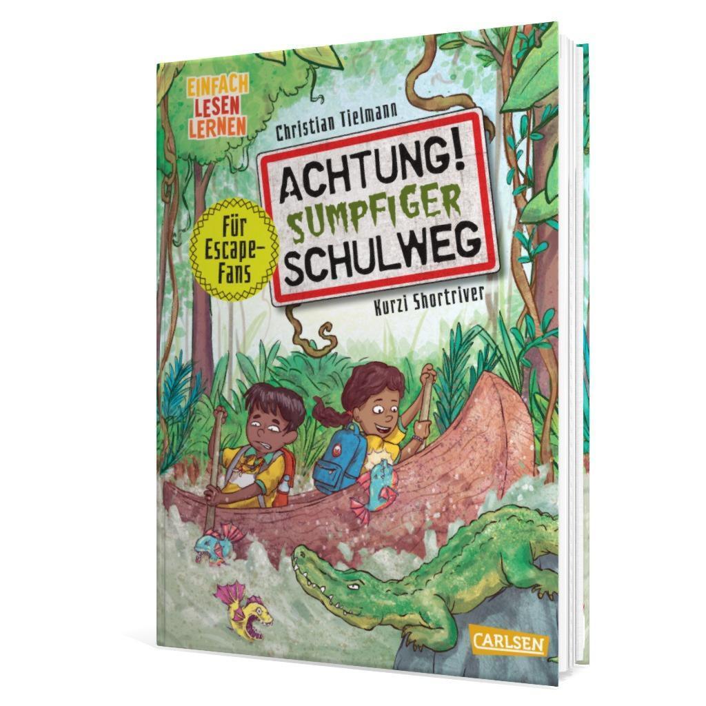 Bild: 9783551690272 | Achtung!: Achtung! Sumpfiger Schulweg | Christian Tielmann | Buch