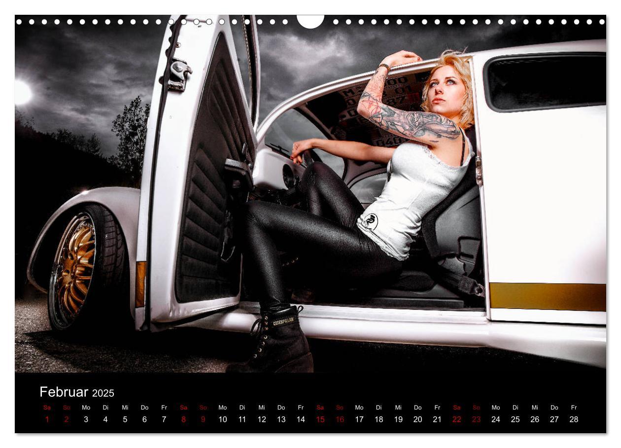 Bild: 9783435396825 | Cars and Girls (Wandkalender 2025 DIN A3 quer), CALVENDO...