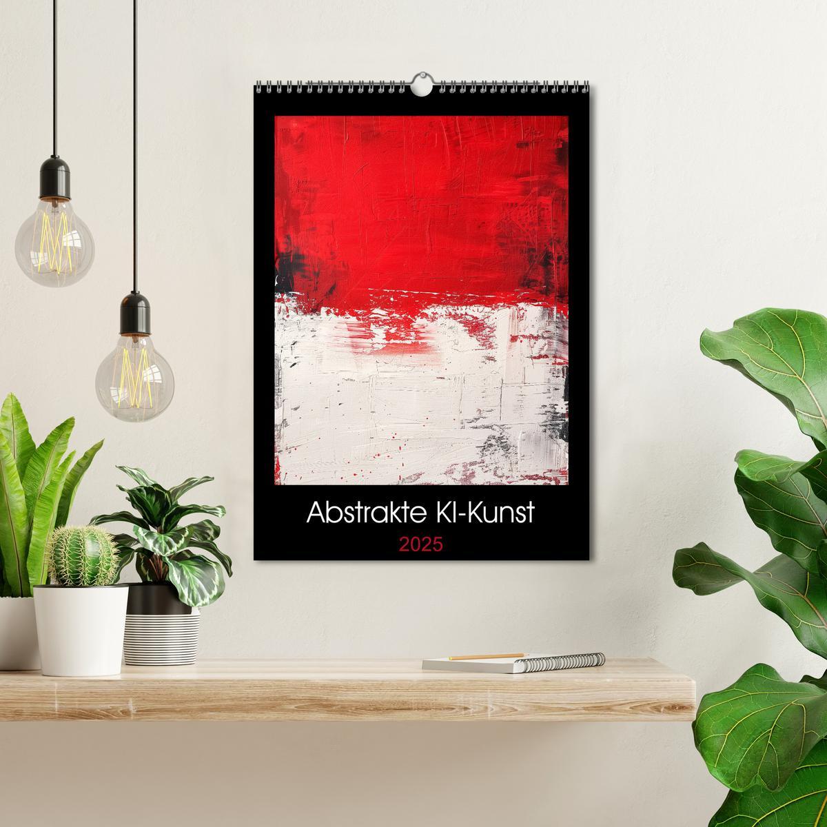 Bild: 9783383830051 | Abstrakte KI-Kunst (Wandkalender 2025 DIN A3 hoch), CALVENDO...