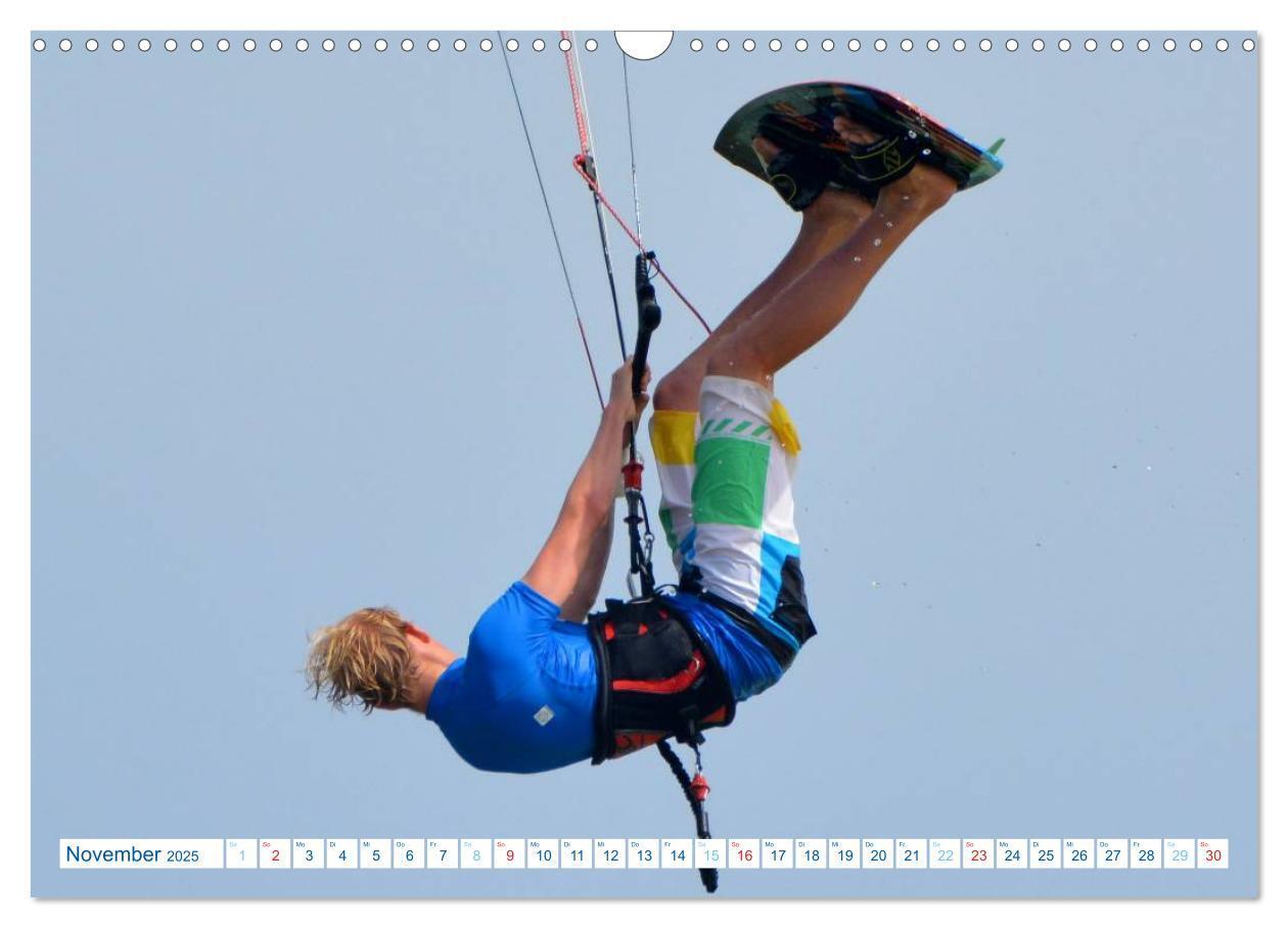 Bild: 9783435477449 | Kitesurfen - Wind und Wellen (Wandkalender 2025 DIN A3 quer),...