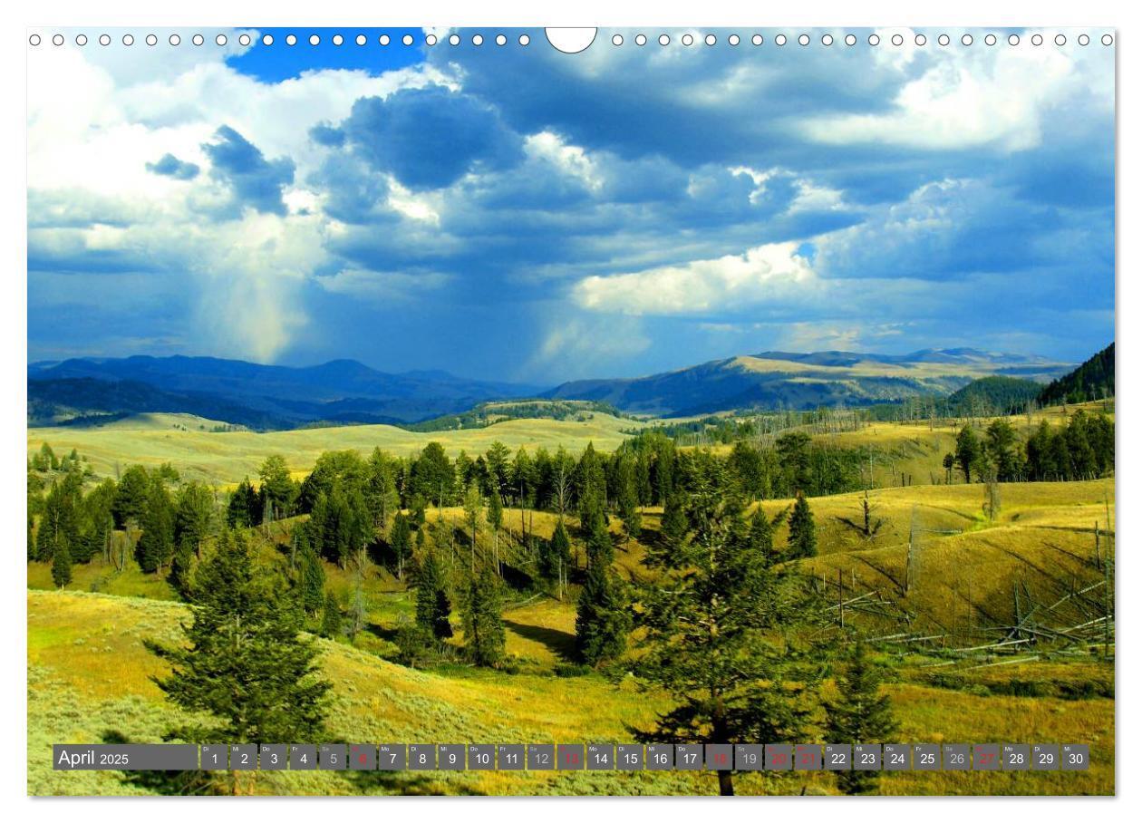 Bild: 9783435735914 | Wyoming ¿ Impressionen (Wandkalender 2025 DIN A3 quer), CALVENDO...