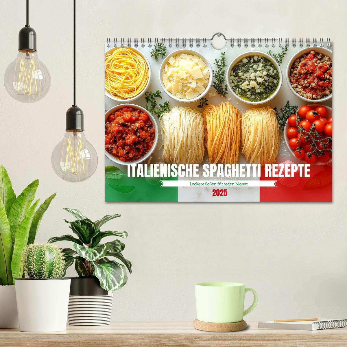 Bild: 9783457207598 | Italienische Spaghetti Rezepte - Leckere Soßen für jeden Monat...