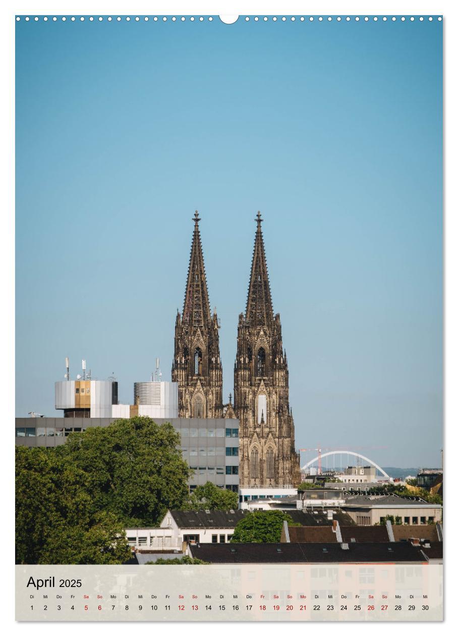 Bild: 9783457138052 | Köln ¿ Urbane Fotografien (Wandkalender 2025 DIN A2 hoch), CALVENDO...