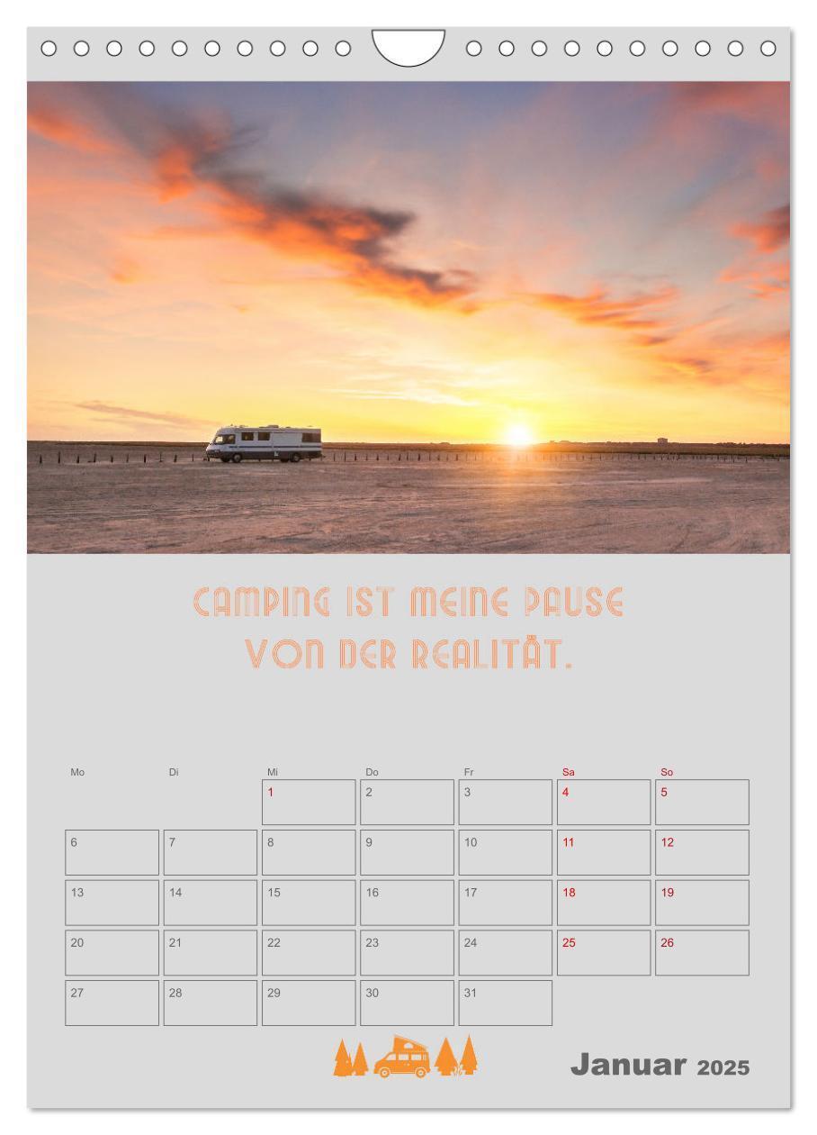 Bild: 9783435920891 | Camping - Hotel kann jeder! (Wandkalender 2025 DIN A4 hoch),...