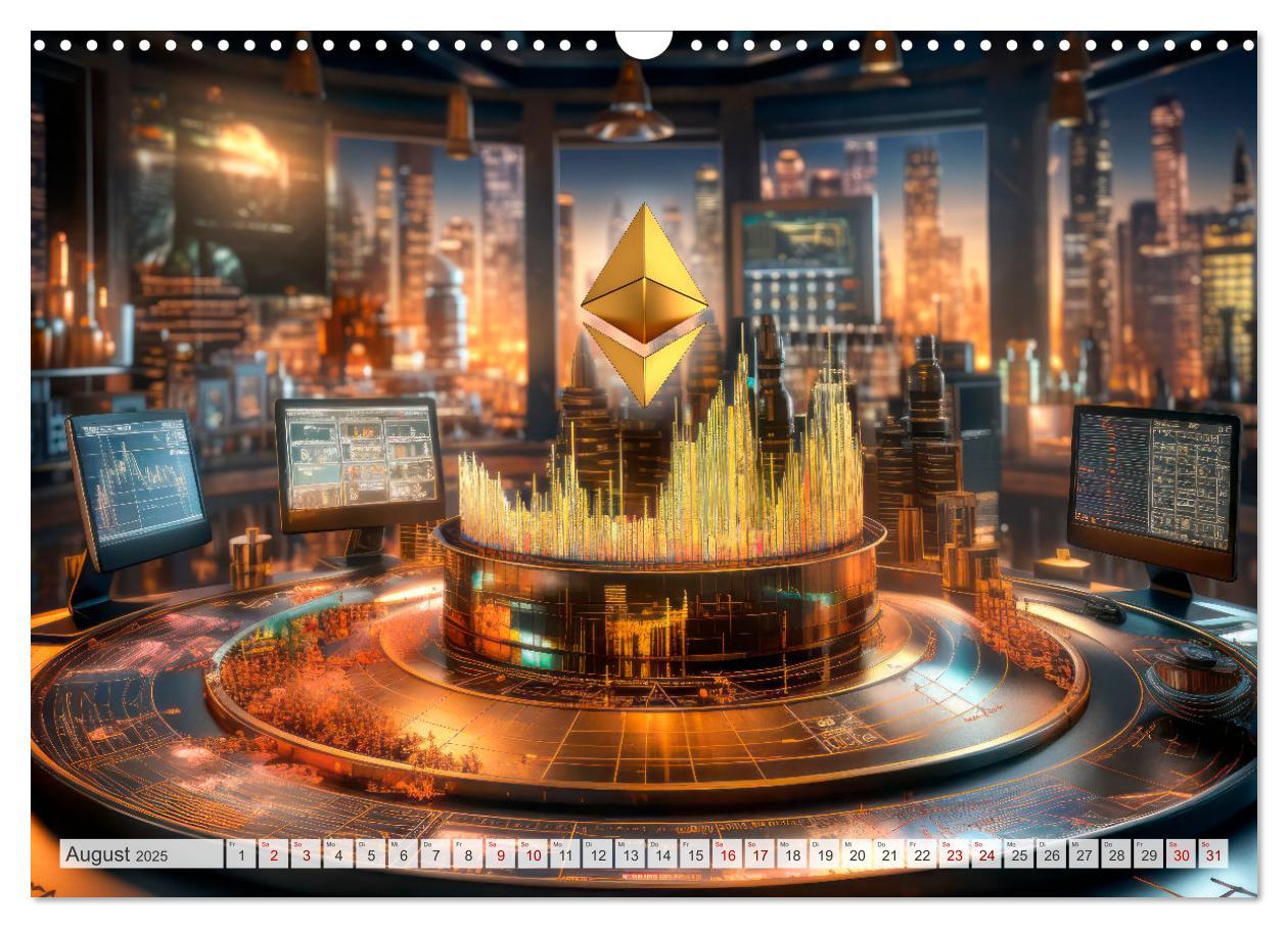 Bild: 9783383855634 | Krypto und Blockchain (Wandkalender 2025 DIN A3 quer), CALVENDO...