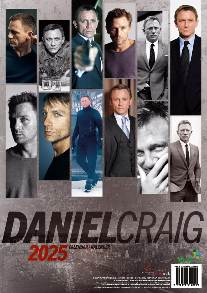 Bild: 9798893610291 | Daniel Craig Kalender 2025 | Kalender | 14 S. | Deutsch | 2025