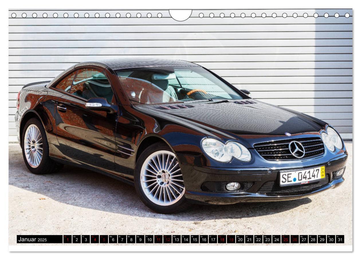 Bild: 9783435385850 | Mercedes SL R230 - Ein Denkmal auf Rädern (Wandkalender 2025 DIN A4...