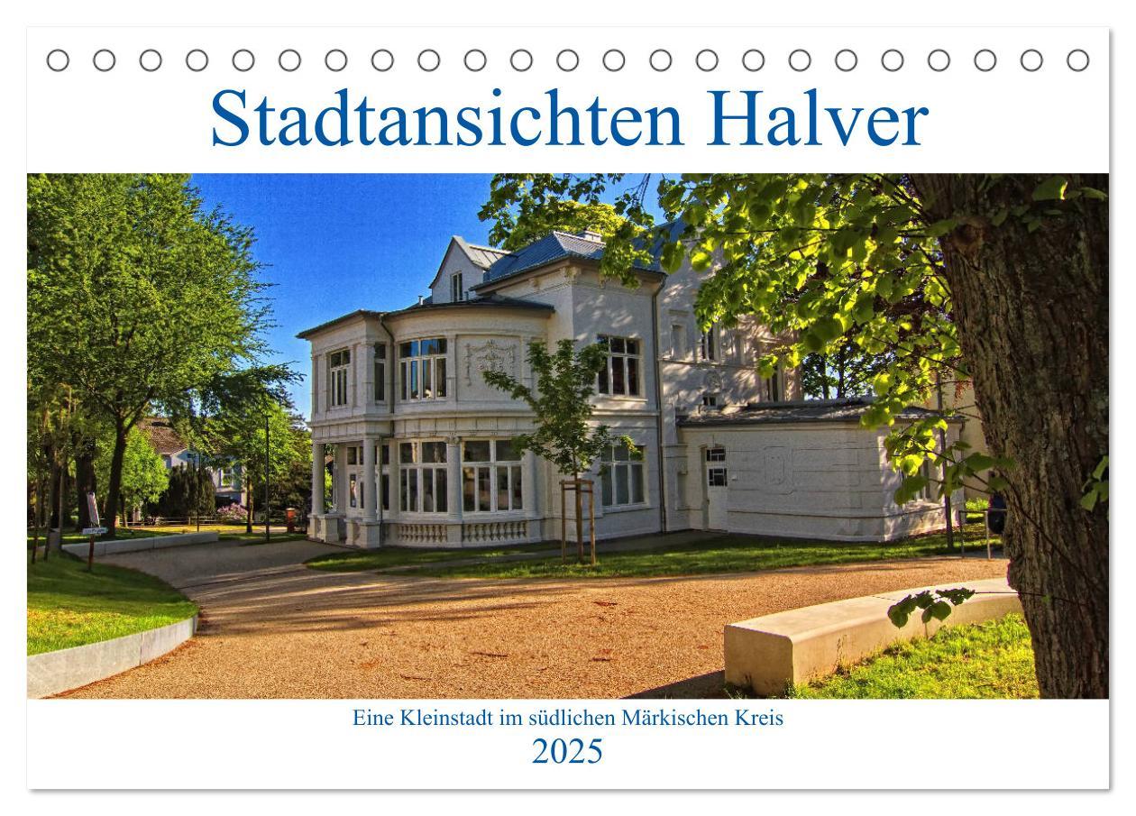 Cover: 9783435195275 | Stadtansichten Halver (Tischkalender 2025 DIN A5 quer), CALVENDO...