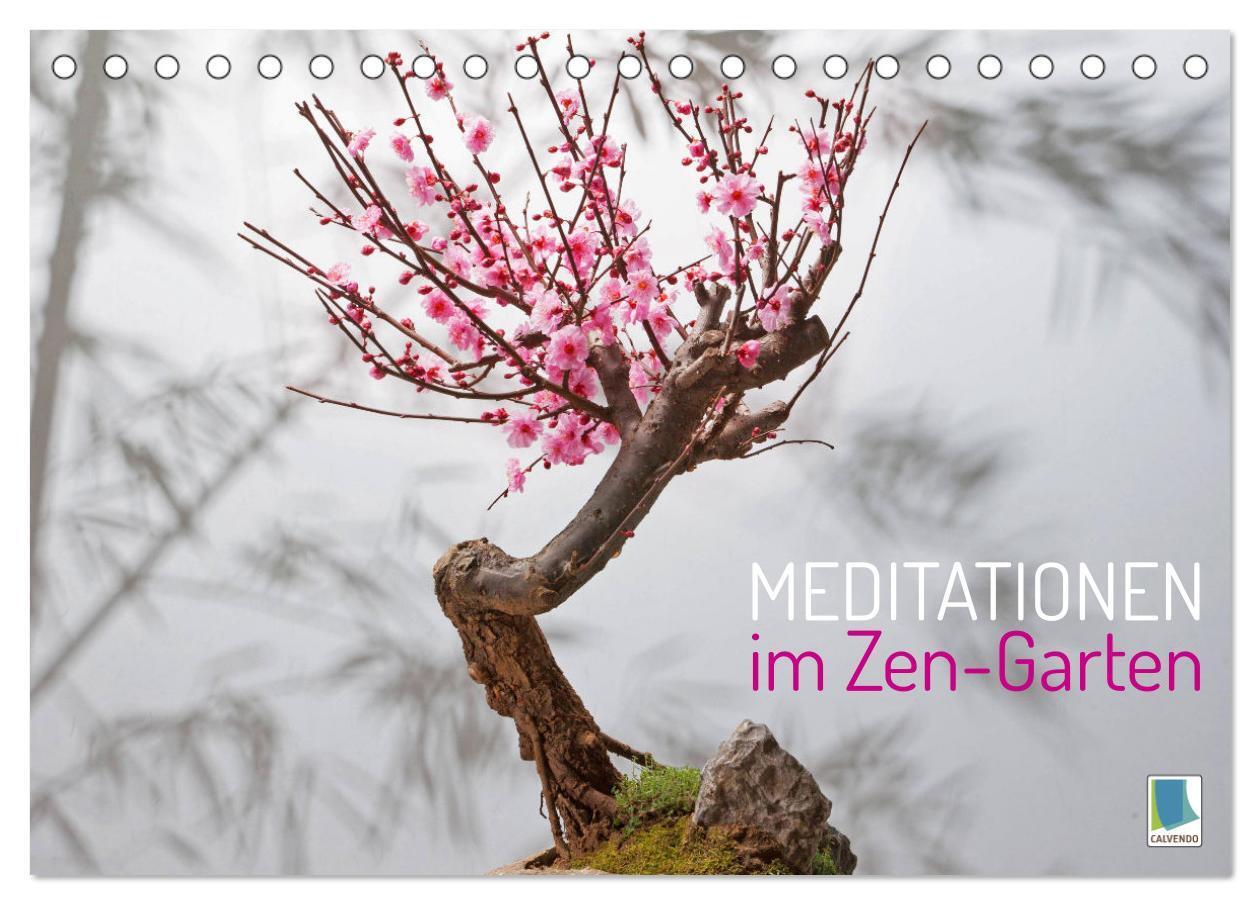 Cover: 9783435031276 | Meditationen im Zen-Garten (Tischkalender 2025 DIN A5 quer),...