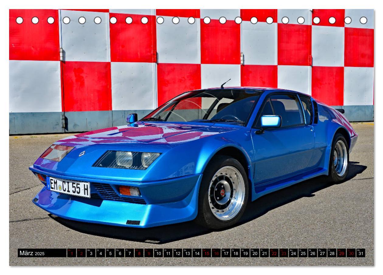 Bild: 9783435364633 | Renault Alpine A310 V6 (Tischkalender 2025 DIN A5 quer), CALVENDO...