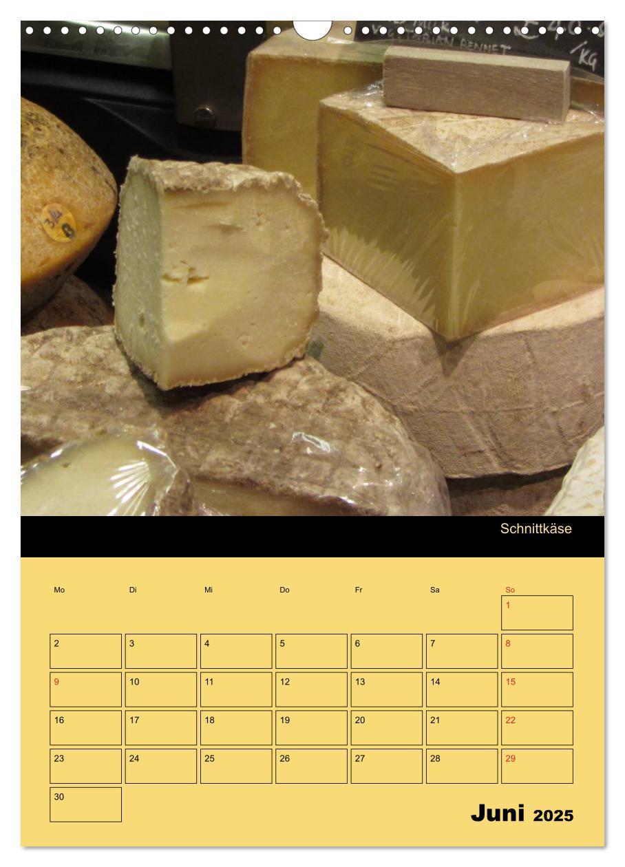 Bild: 9783457064467 | Alles Käse / Planer (Wandkalender 2025 DIN A3 hoch), CALVENDO...