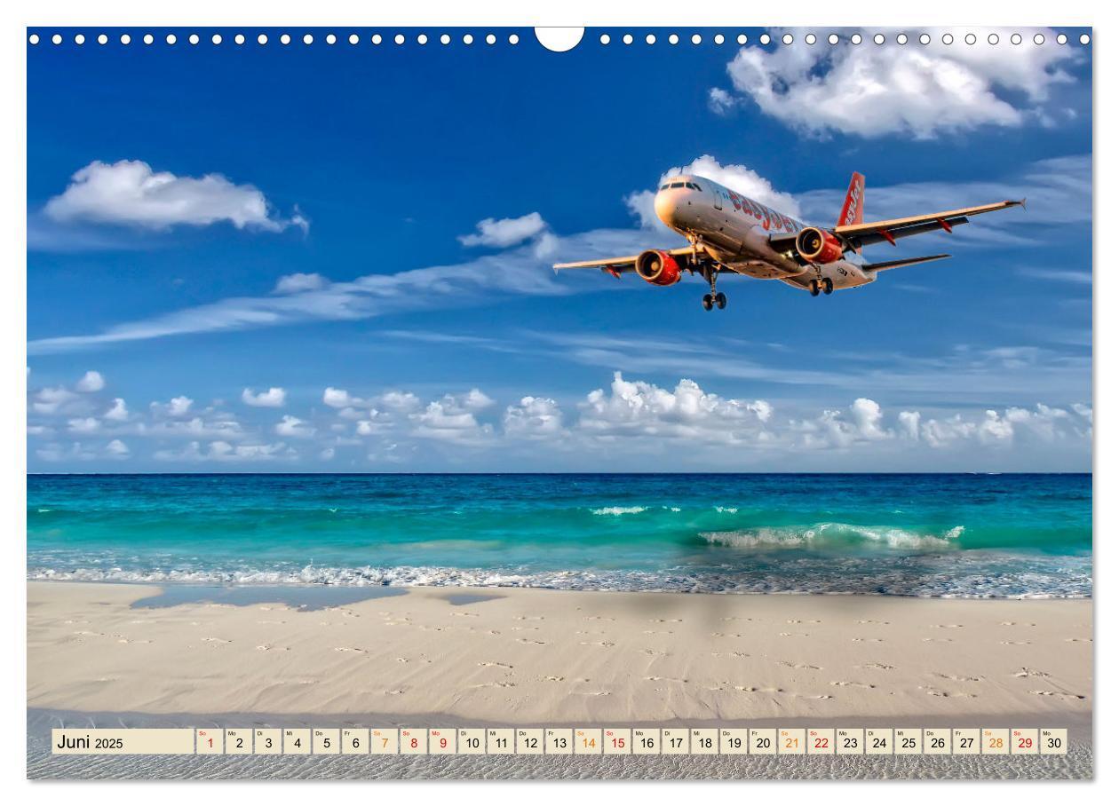 Bild: 9783383963704 | Flugzeuge - ab in den Urlaub (Wandkalender 2025 DIN A3 quer),...