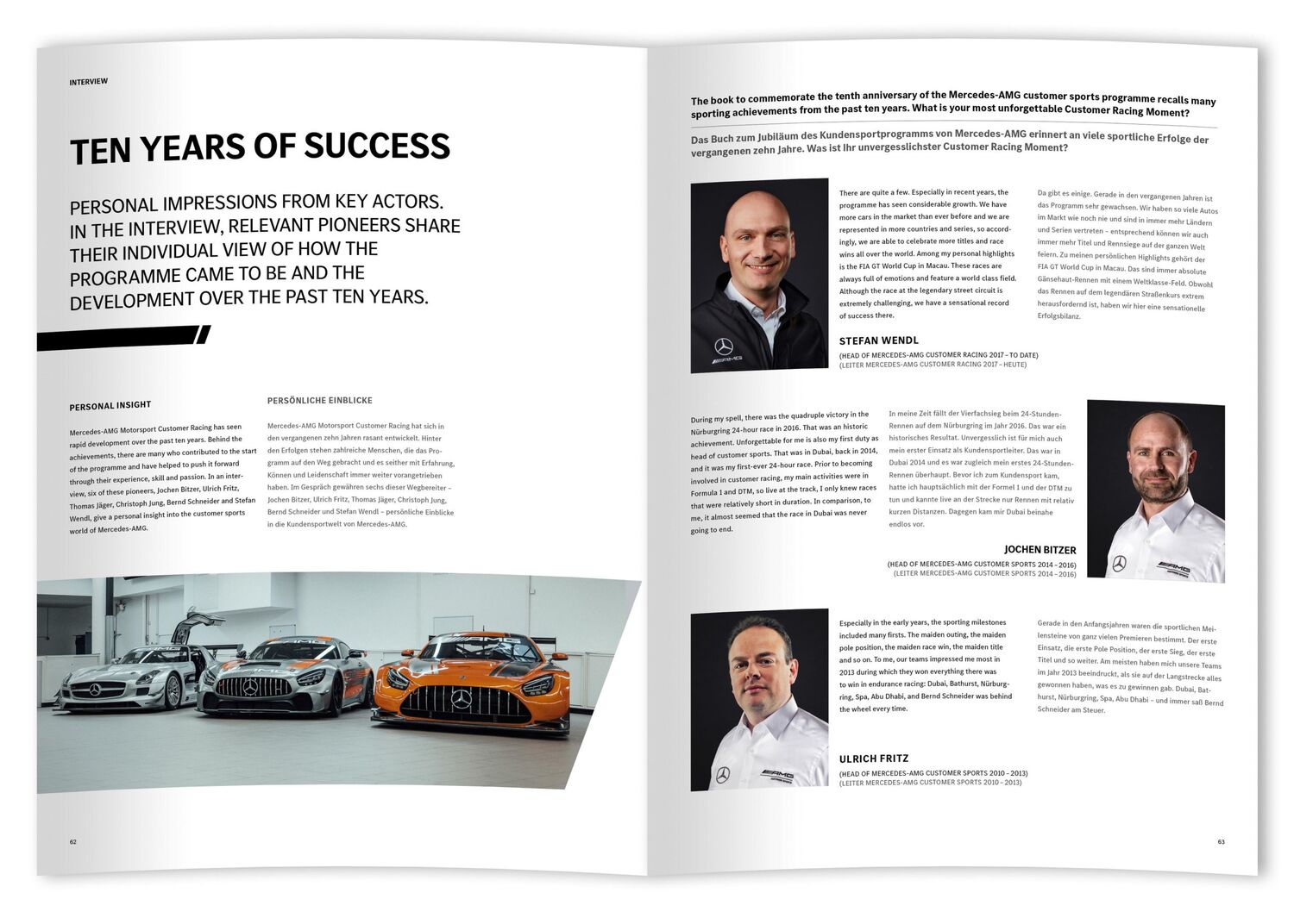 Bild: 9783948501075 | Mercedes-AMG 10 YEARS CUSTOMER RACING | Tim Upietz | Taschenbuch