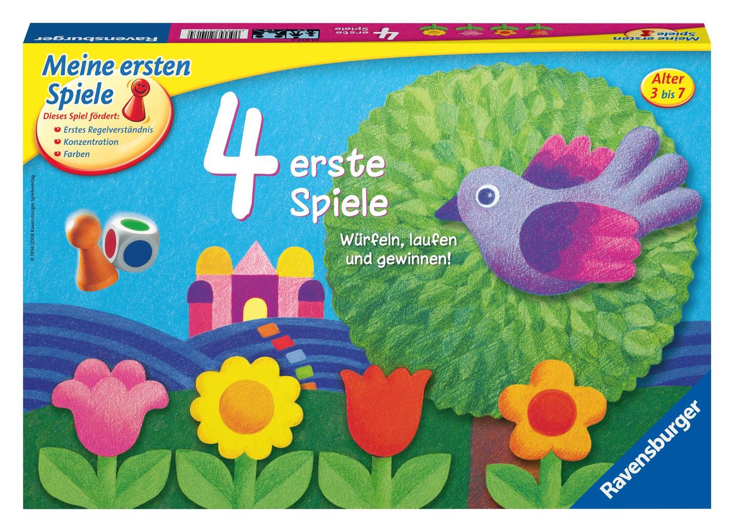 Cover: 4005556214174 | 4 erste Spiele | Spiel | Deutsch | 2001 | Ravensburger