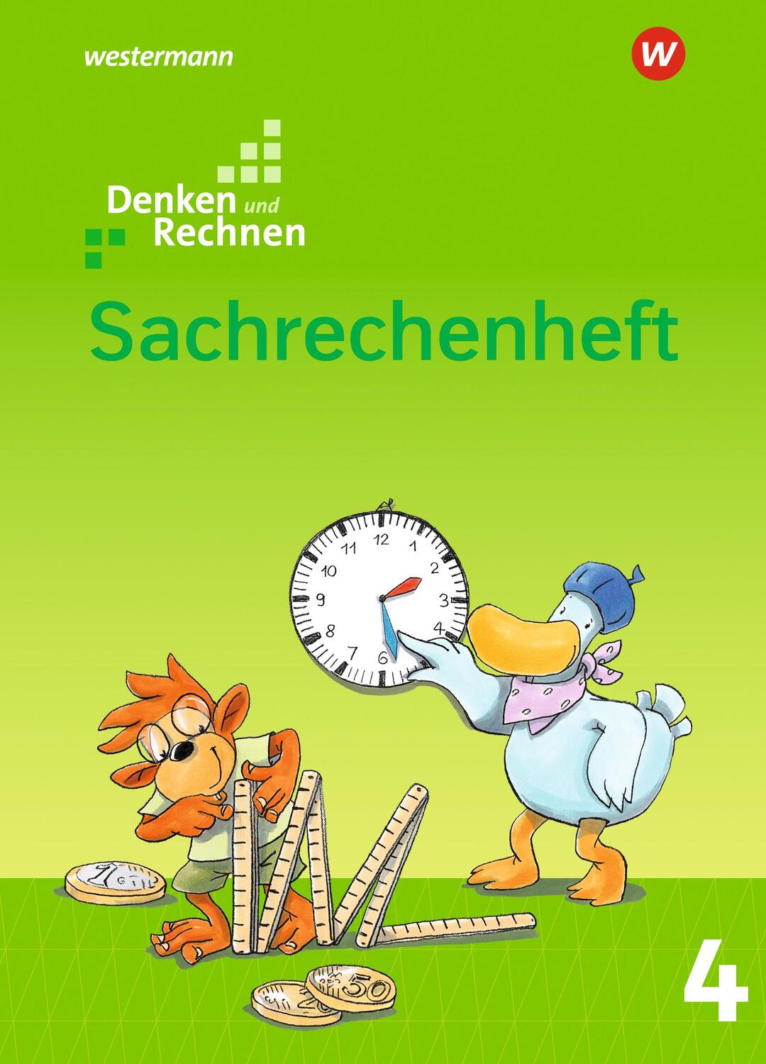 Cover: 9783141266306 | Denken und Rechnen 4. Zusatzmaterialien. Sachrechenheft | Ausgabe 2017