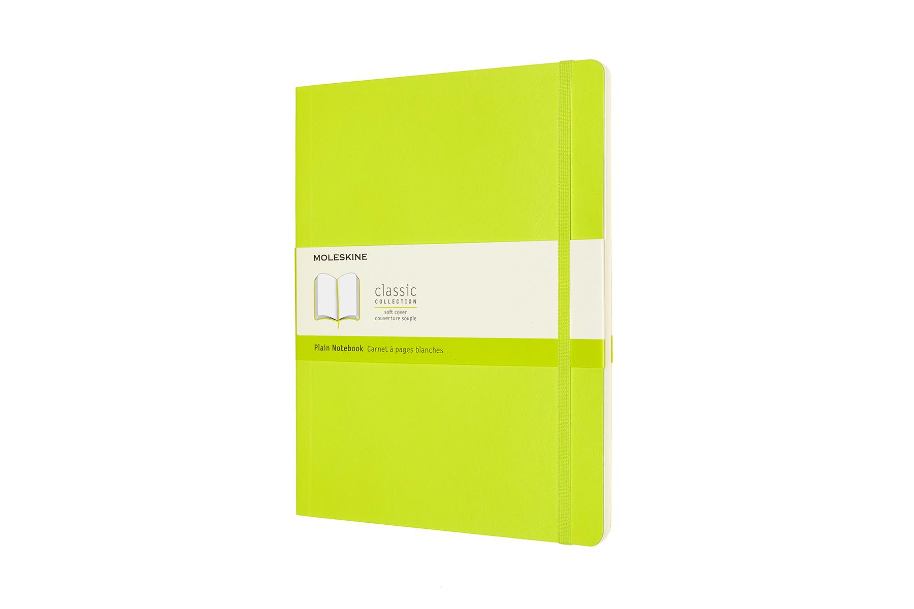 Cover: 8056420851021 | Moleskine Notizbuch XL, Blanko, Weicher Einband, Limetten Grün | 2020