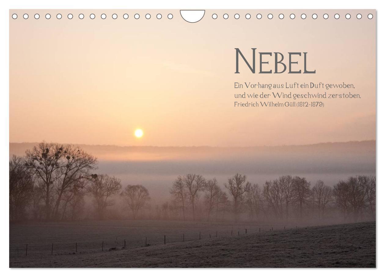 Cover: 9783435795406 | NEBEL (Wandkalender 2025 DIN A4 quer), CALVENDO Monatskalender | 2025