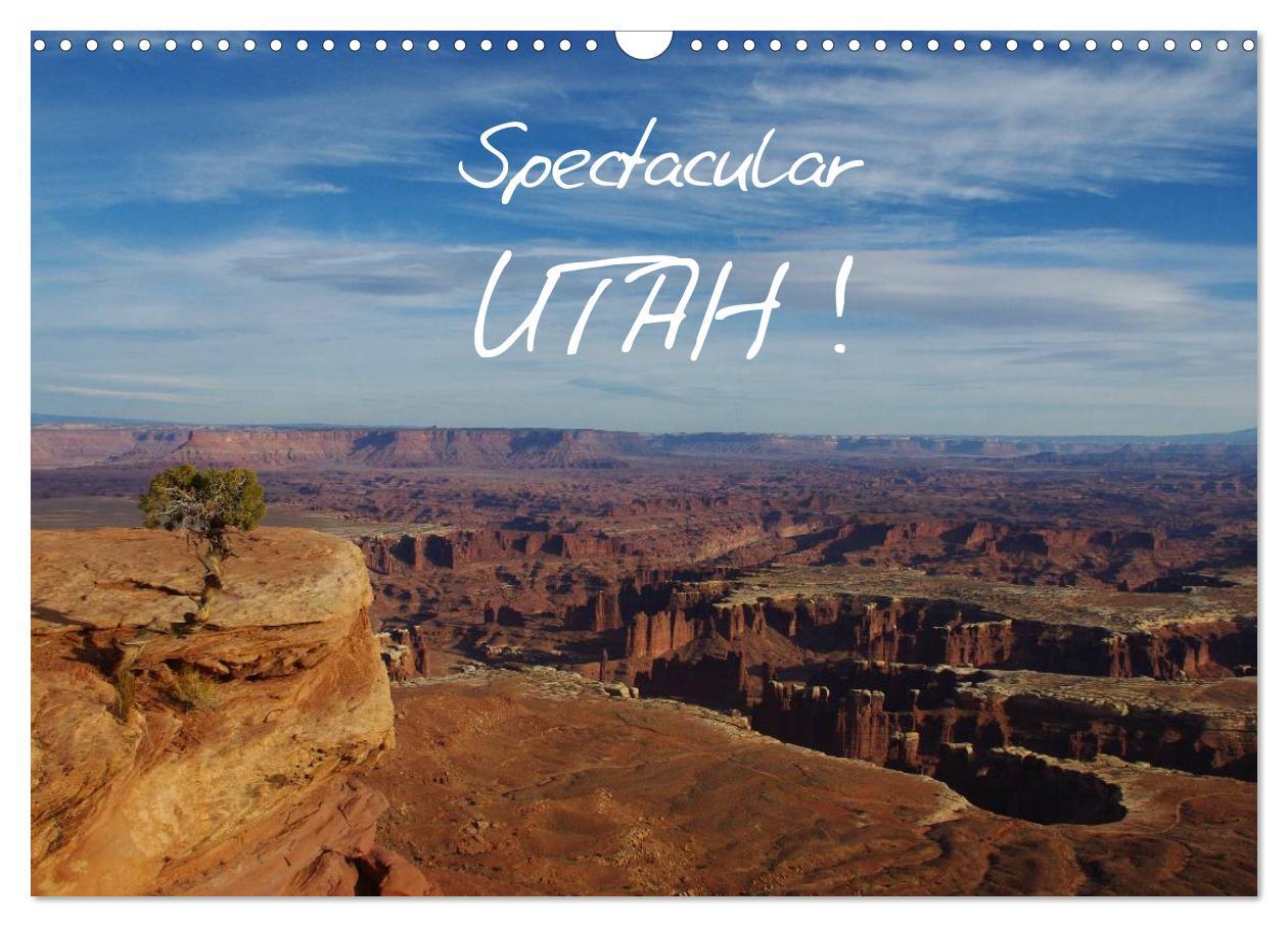 Cover: 9781325995189 | Spectacular Utah / UK-Version (Wall Calendar 2025 DIN A3...