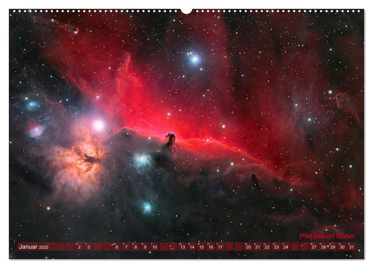 Bild: 9783457137338 | Deep Sky Kalender (Wandkalender 2025 DIN A2 quer), CALVENDO...