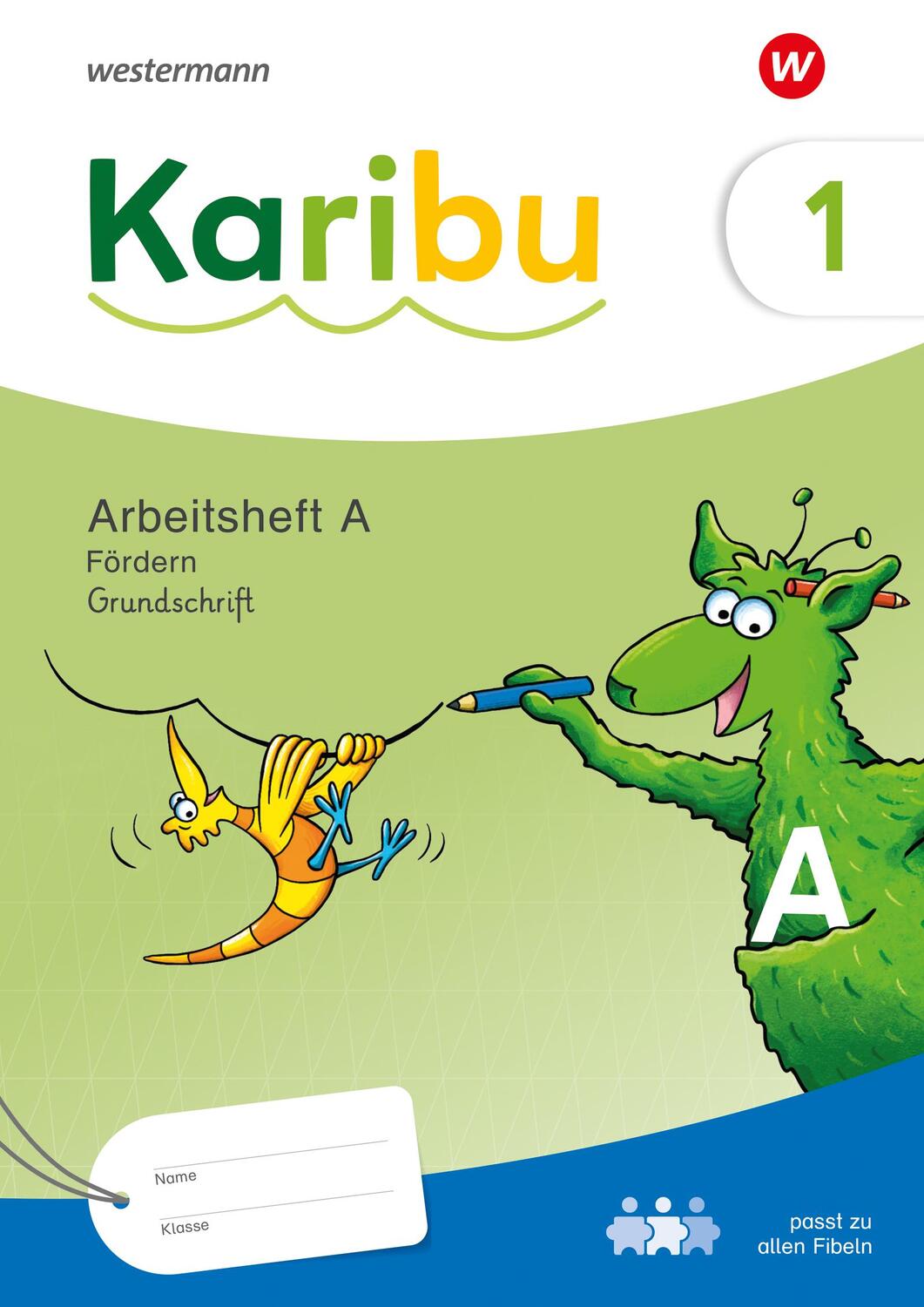 Cover: 9783141292817 | Karibu. Arbeitsheft Fördern 1 (A) Grundschrift | Ausgabe 2024 | 88 S.