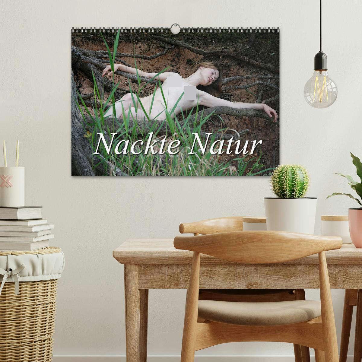 Bild: 9783383977930 | Nackte Natur (Wandkalender 2025 DIN A3 quer), CALVENDO Monatskalender