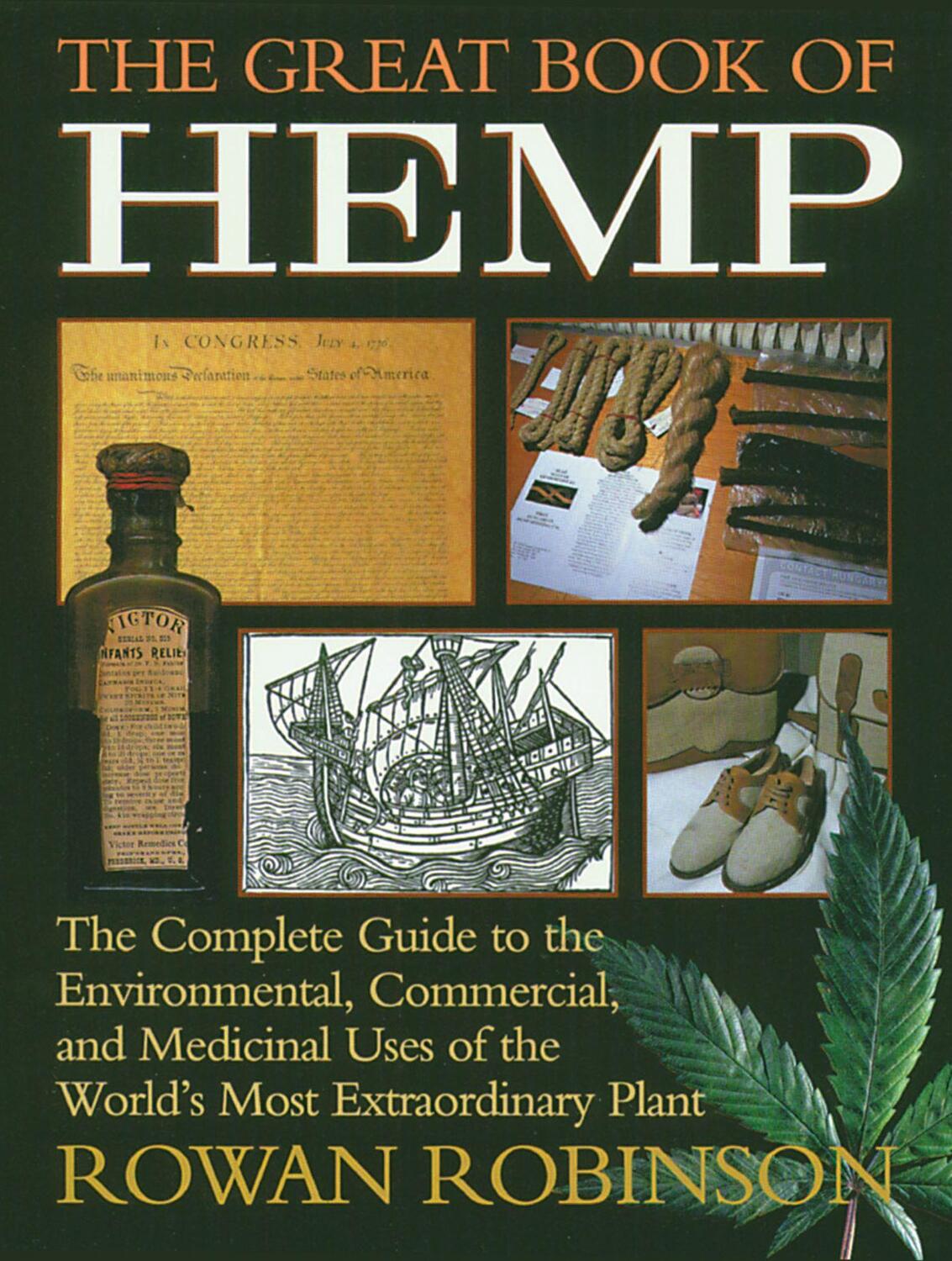 Cover: 9780892815418 | The Great Book of Hemp | Rowan Robinson | Taschenbuch | Englisch