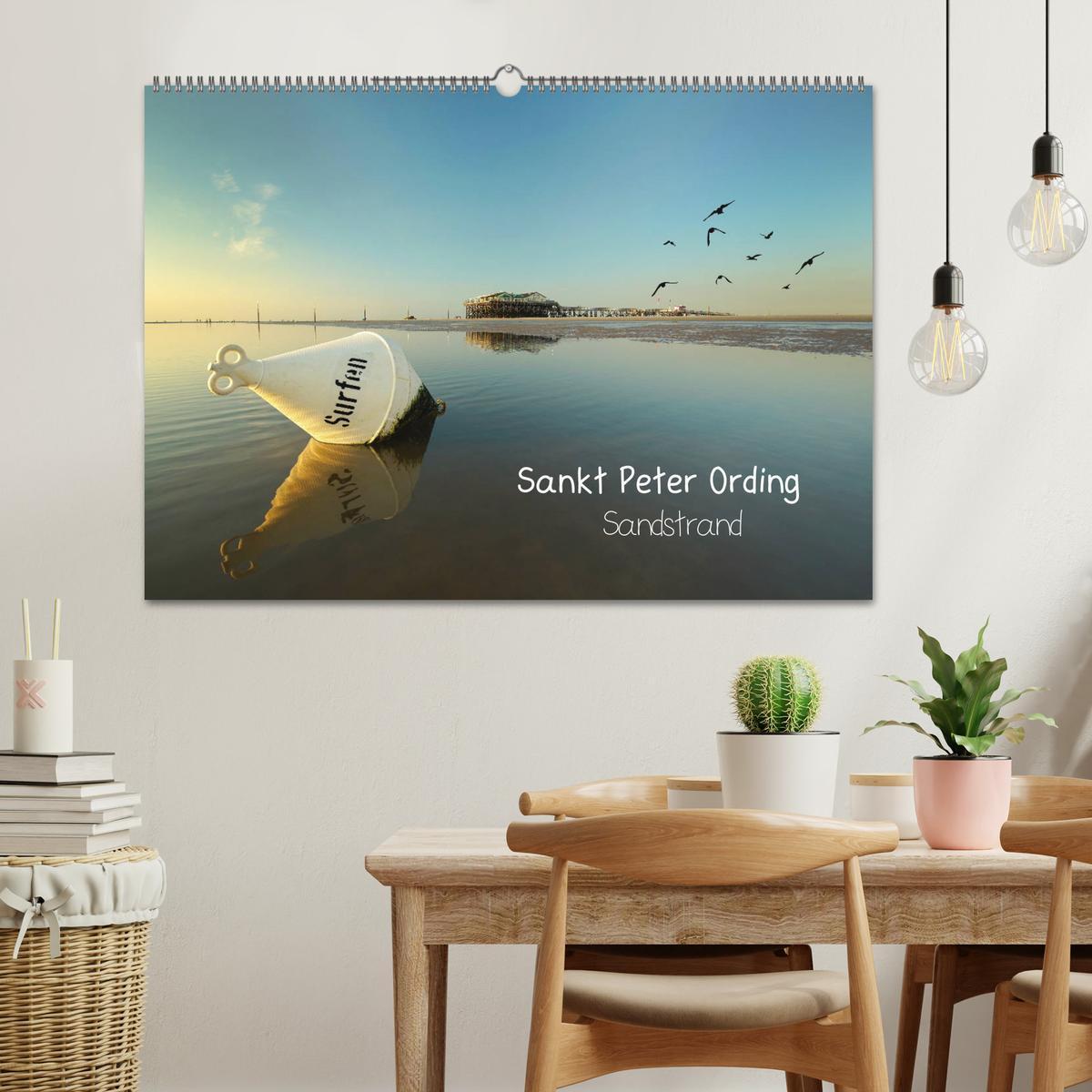 Bild: 9783435218455 | Sankt Peter Ording Sandstrand (Wandkalender 2025 DIN A2 quer),...