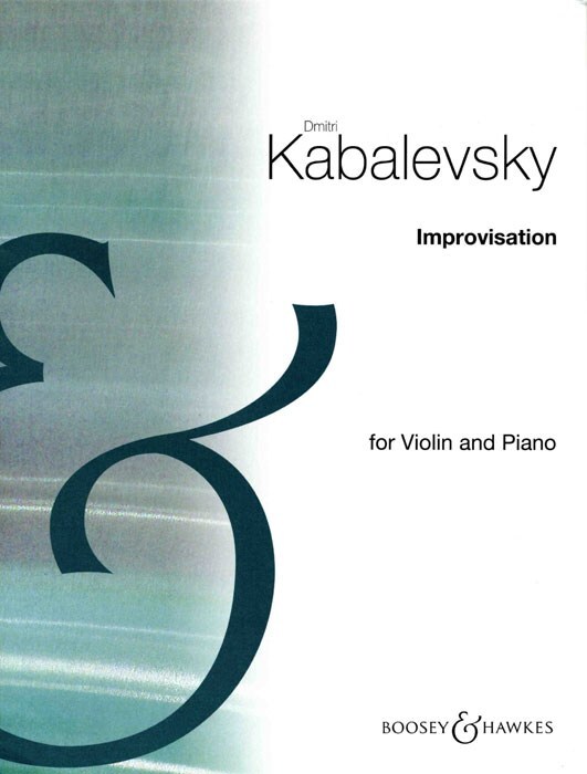 Cover: 9790060034213 | Improvisation op. 21 | Dmitri Kabalevsky | Buch | Boosey and Hawkes