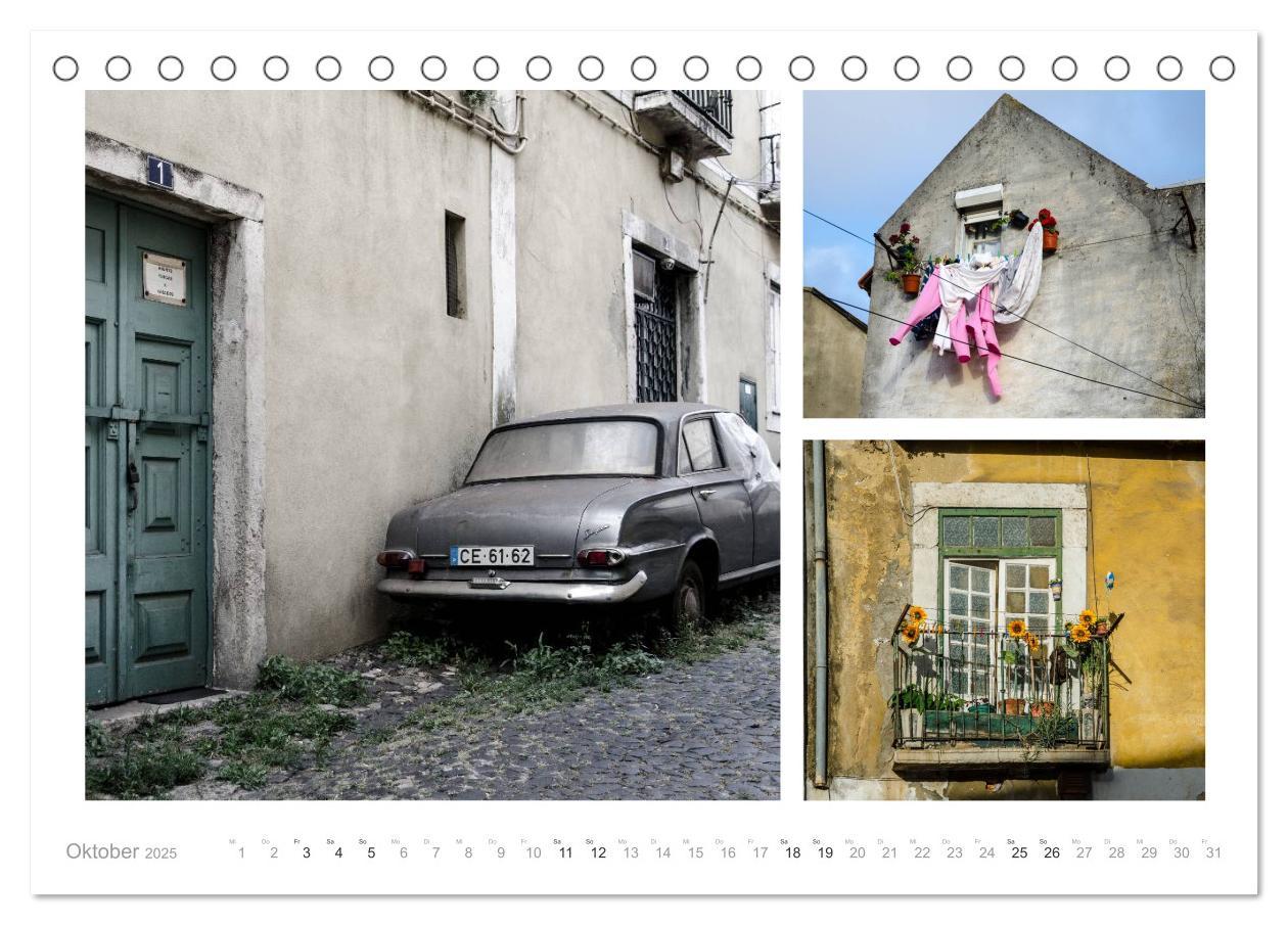 Bild: 9783435606139 | Lissabon - Alter macht schön (Tischkalender 2025 DIN A5 quer),...