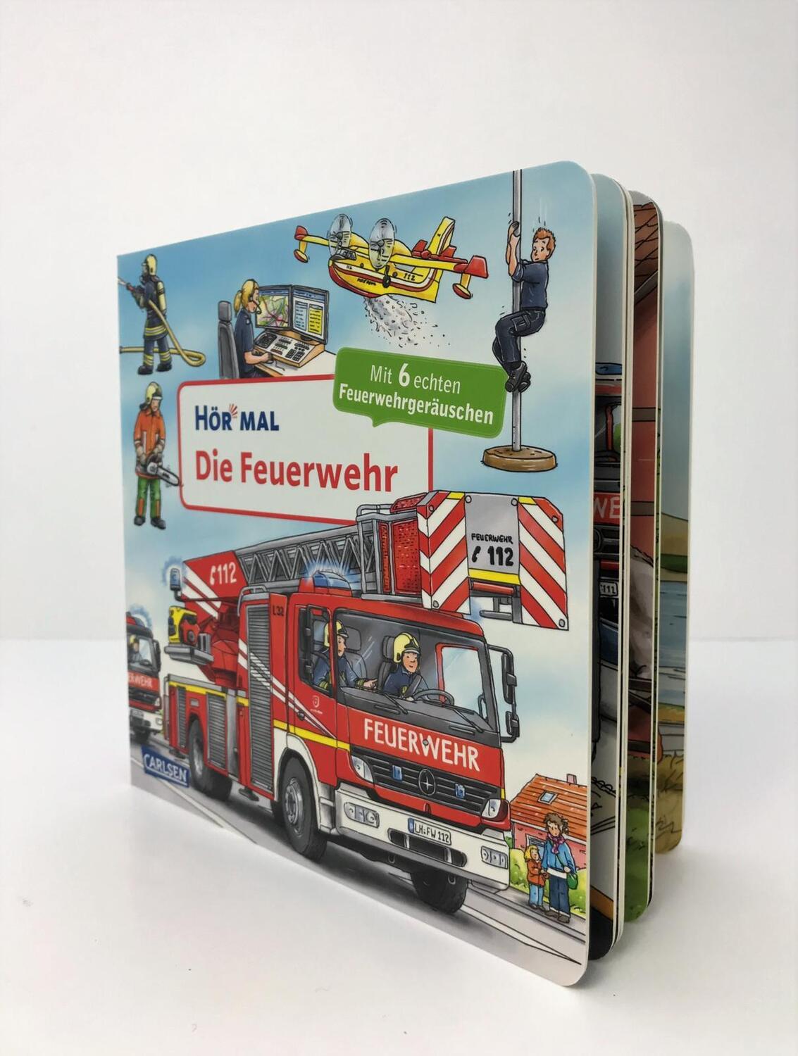 Bild: 9783551250599 | Hör mal (Soundbuch): Die Feuerwehr | Christian Zimmer | Buch | 14 S.