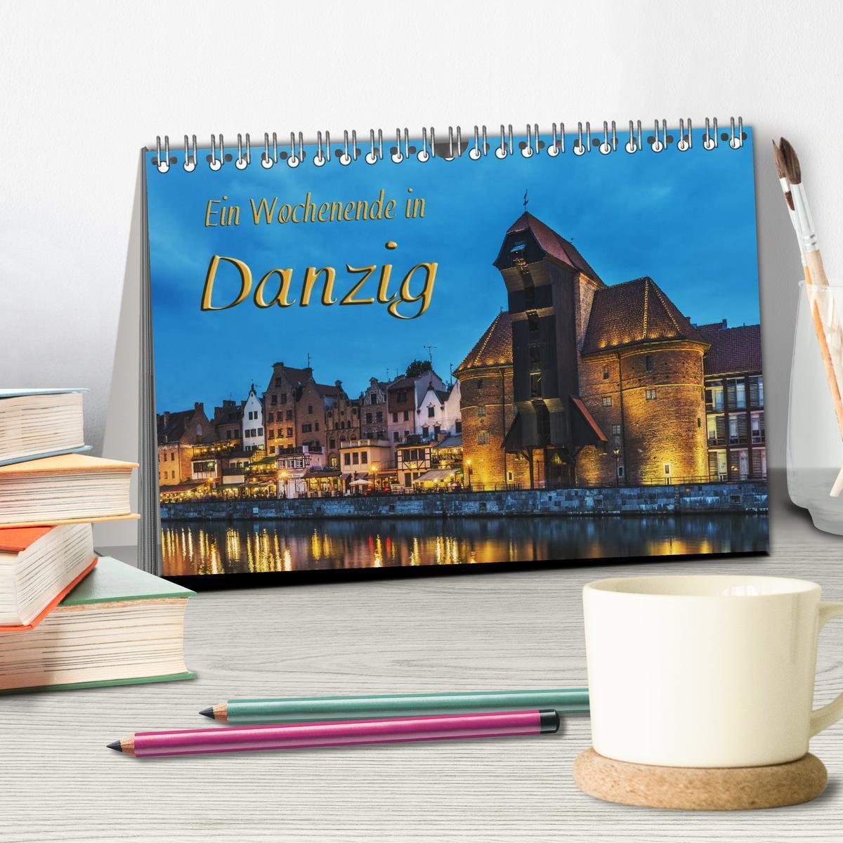 Bild: 9783435596423 | Ein Wochenende in Danzig (Tischkalender 2025 DIN A5 quer), CALVENDO...