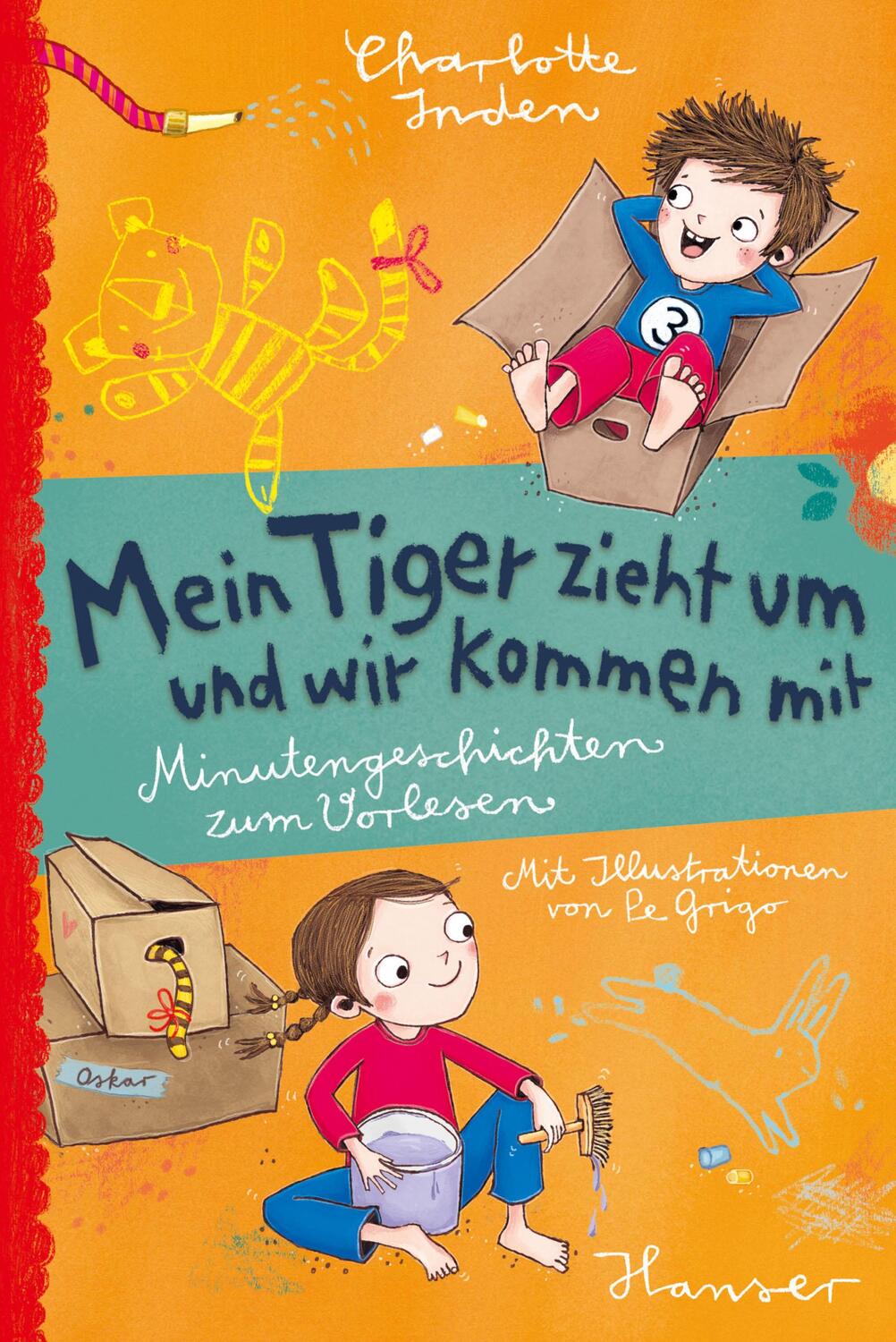 Cover: 9783446266148 | Mein Tiger zieht um - und wir kommen mit | Charlotte Inden | Buch