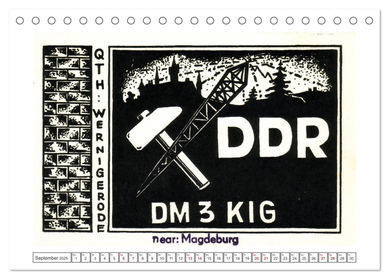 Bild: 9783383940033 | DDR Amateurfunk Historische Karten (Tischkalender 2025 DIN A5...