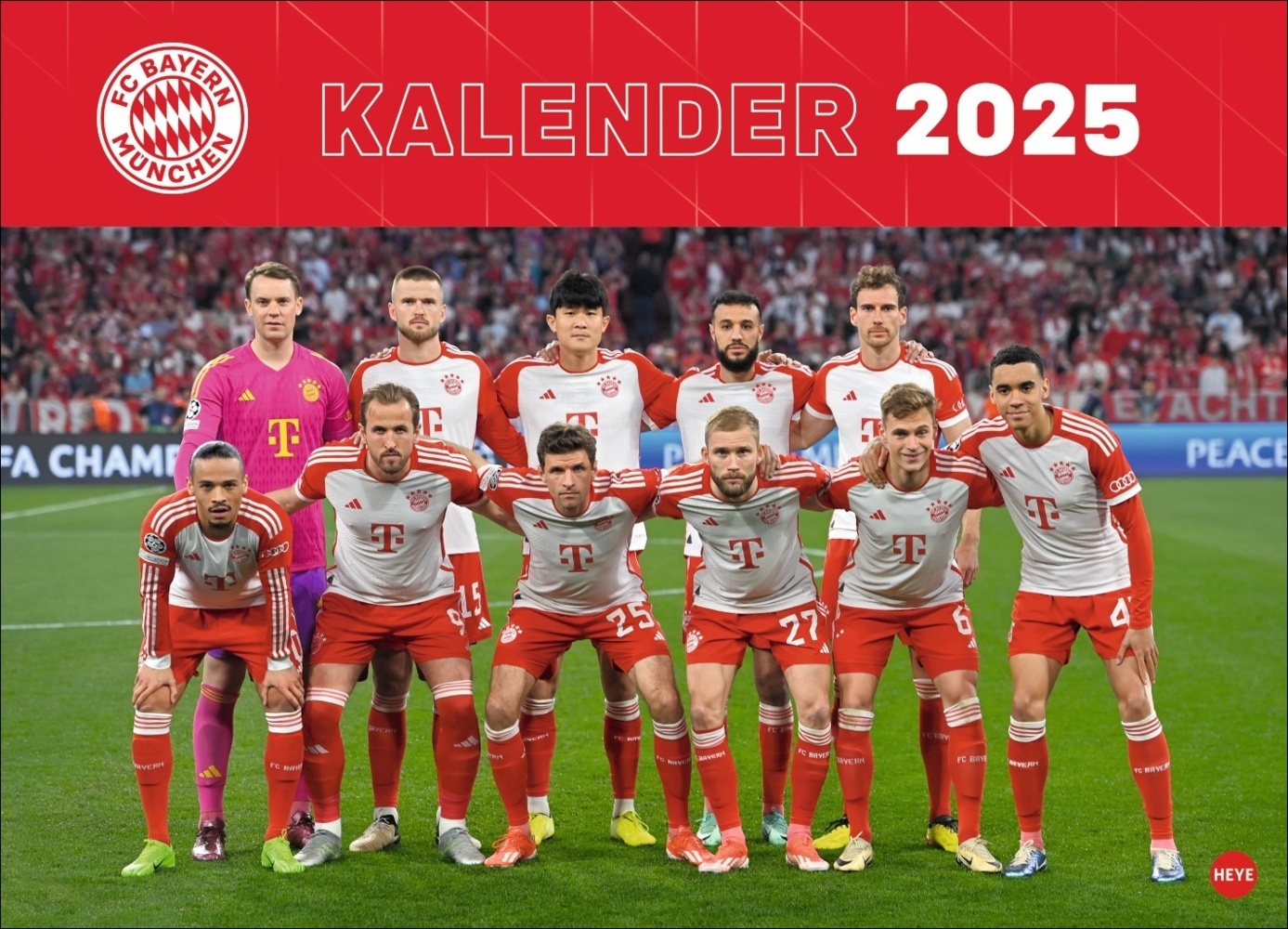 Cover: 9783756404728 | FC Bayern München Edition Kalender 2025 | Kalender | Spiralbindung