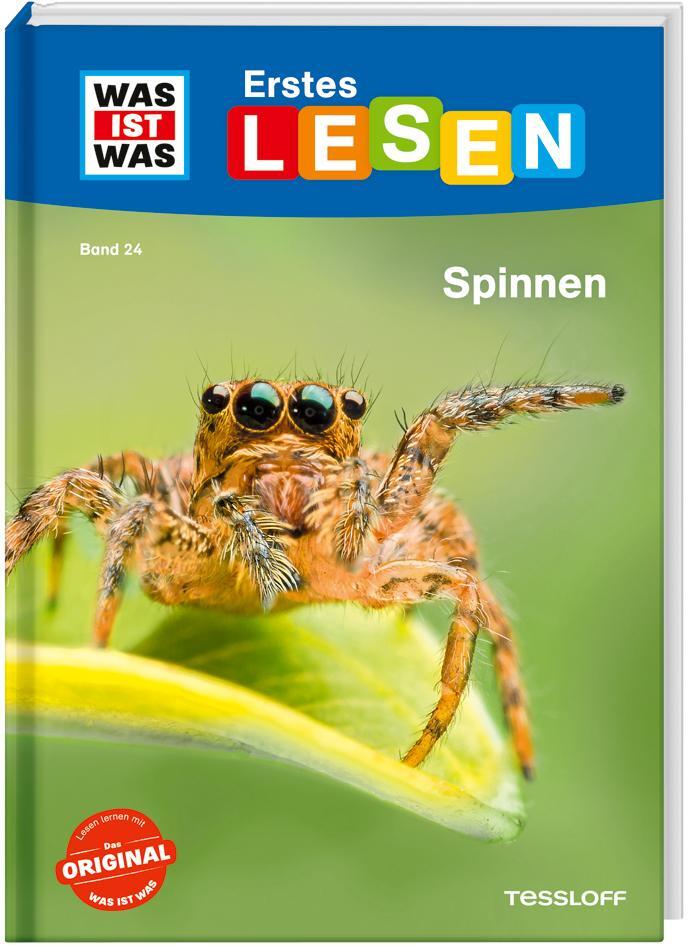 Cover: 9783788676803 | WAS IST WAS Erstes Lesen Band 24. Spinnen | Christina Braun | Buch