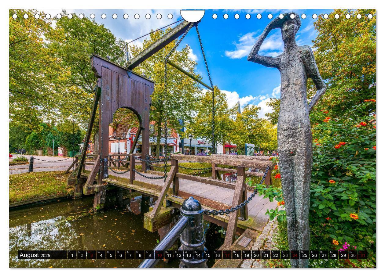 Bild: 9783435421848 | Papenburg - Venedig des Nordens (Wandkalender 2025 DIN A4 quer),...