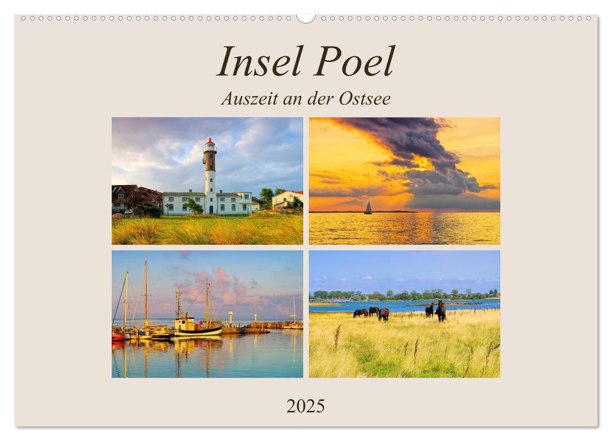 Cover: 9783435264698 | Insel Poel - Auszeit an der Ostsee (Wandkalender 2025 DIN A2 quer),...