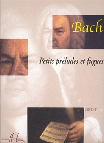 Cover: 9790230951043 | Petites préludes et fugues pour piano Geoffroy, D., ed | Bach | Buch