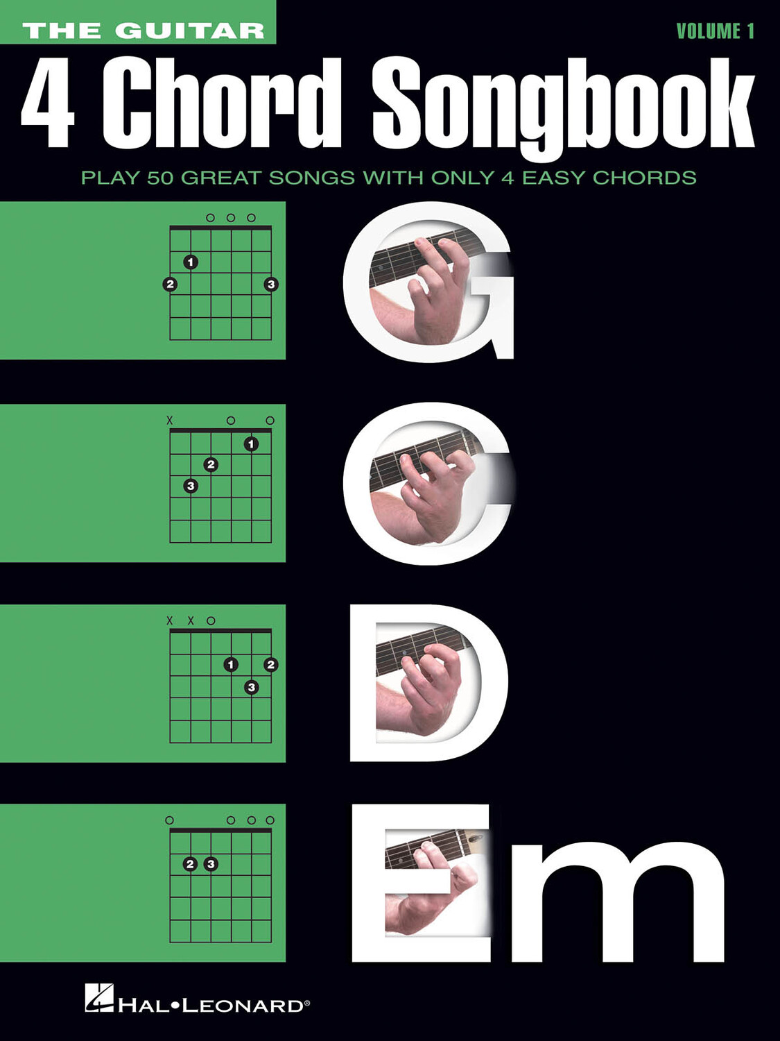 Cover: 888680026790 | The Guitar 4-Chord Songbook G-C-D-Em | Melody/Lyrics/Chords | Buch