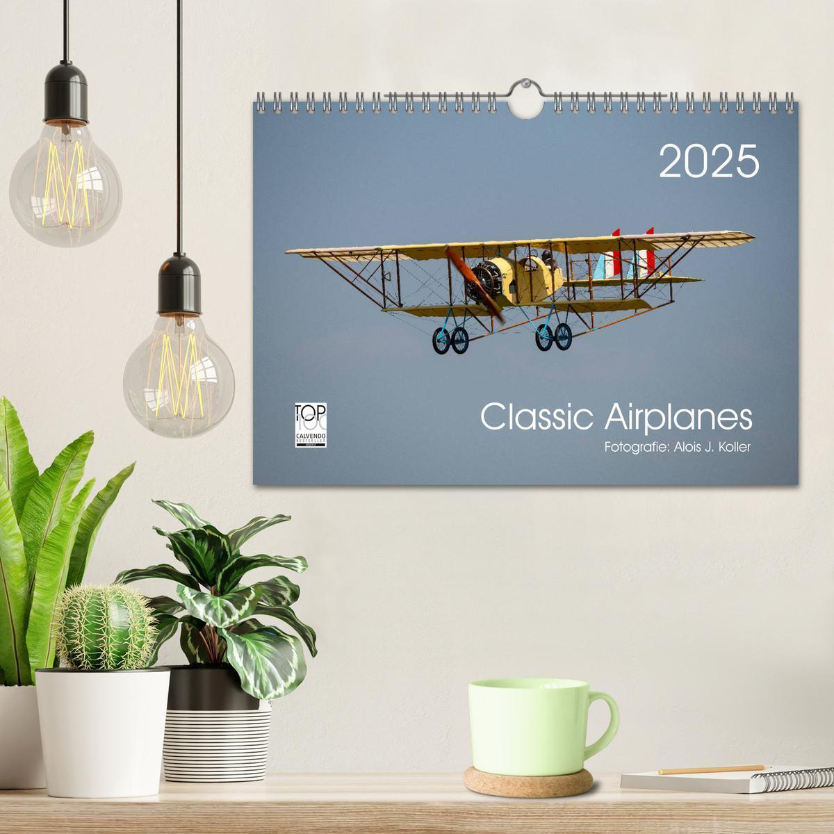 Bild: 9783383824012 | Classic Airplanes (Wandkalender 2025 DIN A4 quer), CALVENDO...