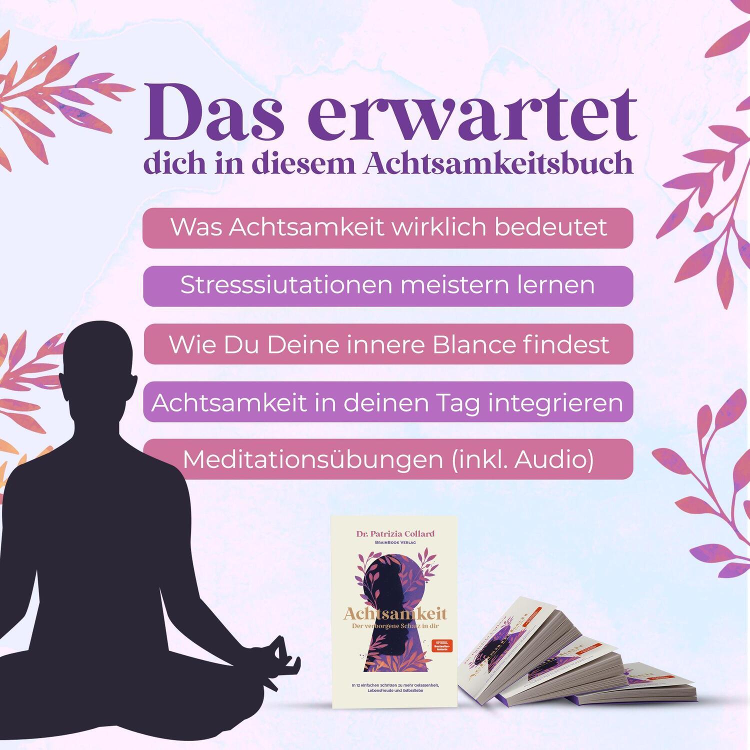 Bild: 9783968901176 | Achtsamkeit - der verborgene Schatz in dir | Patrizia Collard | Buch