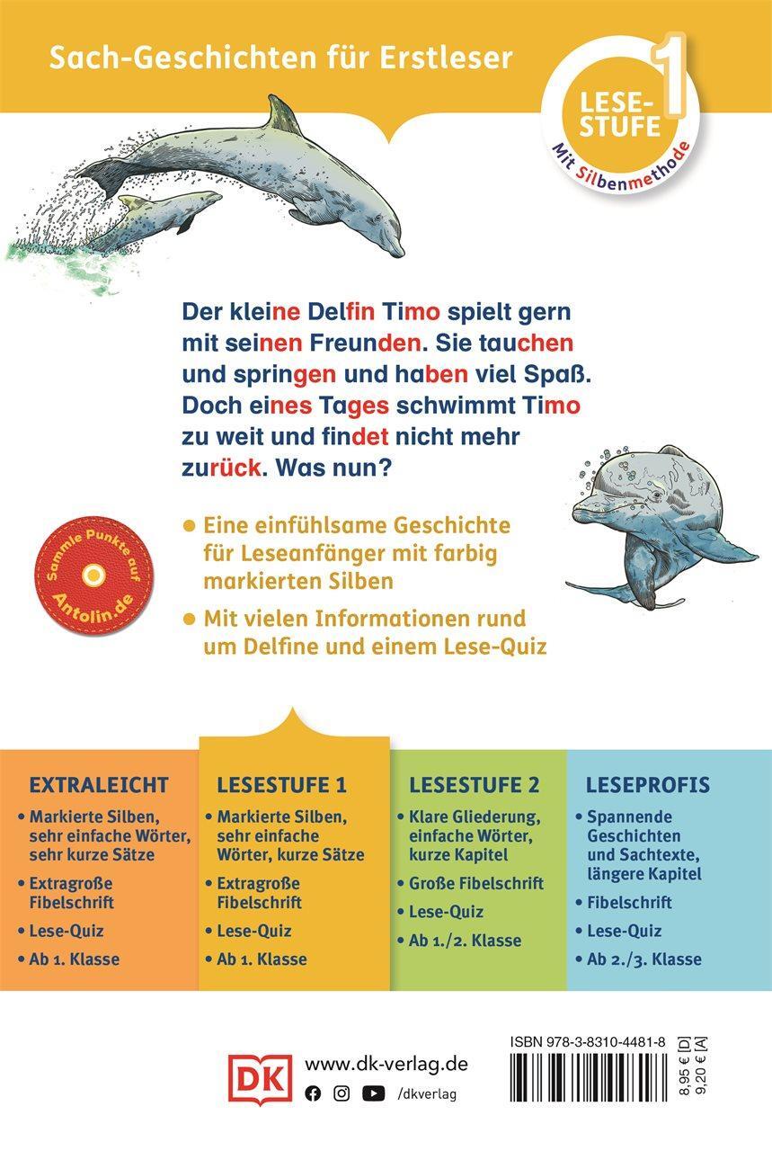 Rückseite: 9783831044818 | SUPERLESER! Wo bist du, kleiner Delfin? | Sue Unstead | Buch | 48 S.