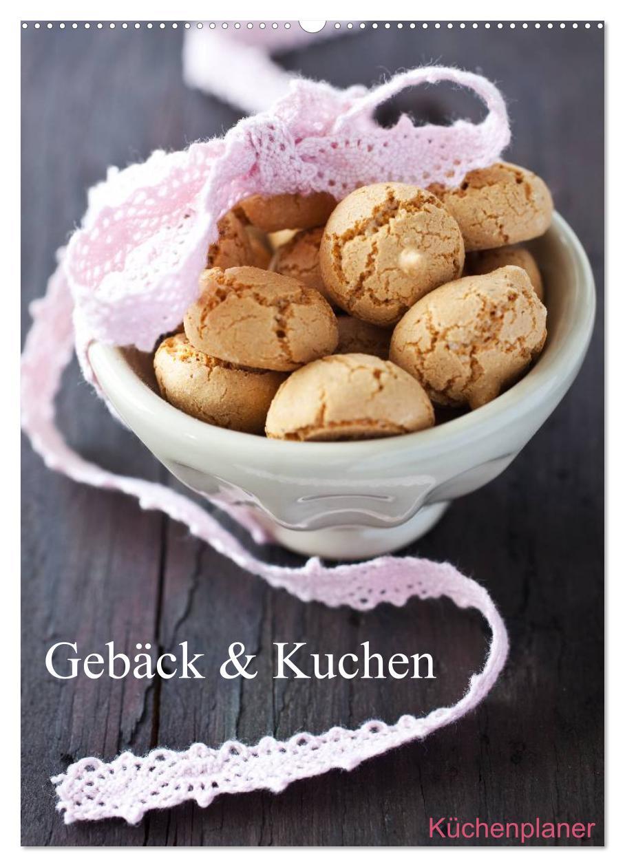 Cover: 9783457074398 | Gebäck und Kuchen Küchenplaner (Wandkalender 2025 DIN A2 hoch),...