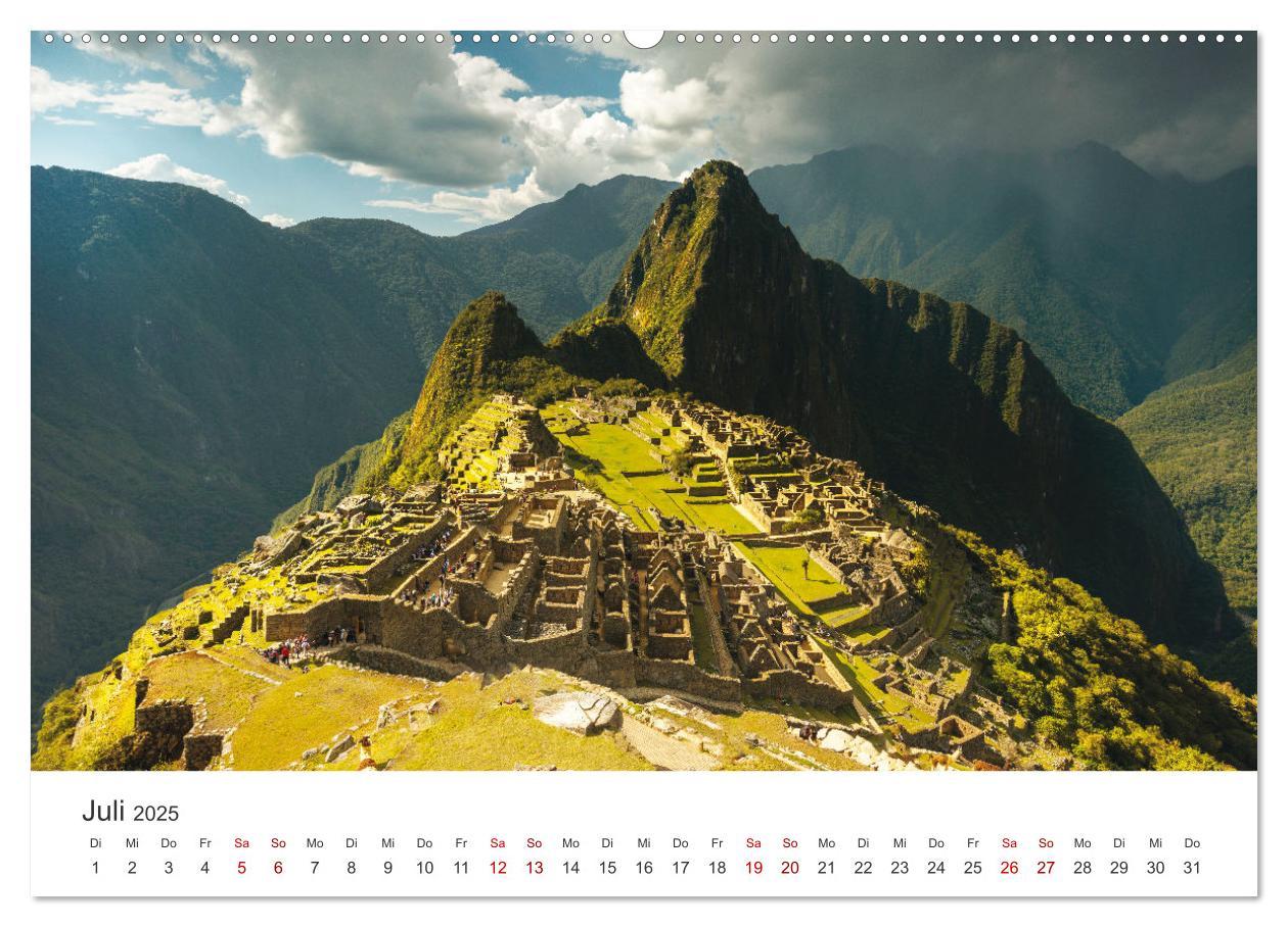 Bild: 9783383785818 | Geheimnisvolles Peru (Wandkalender 2025 DIN A2 quer), CALVENDO...