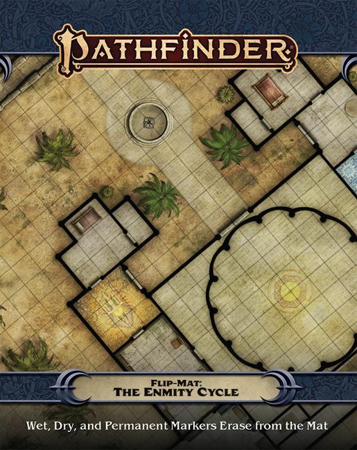 Cover: 9781640785199 | Pathfinder Flip-Mat: The Enmity Cycle (P2) | Brian Duckwitz (u. a.)