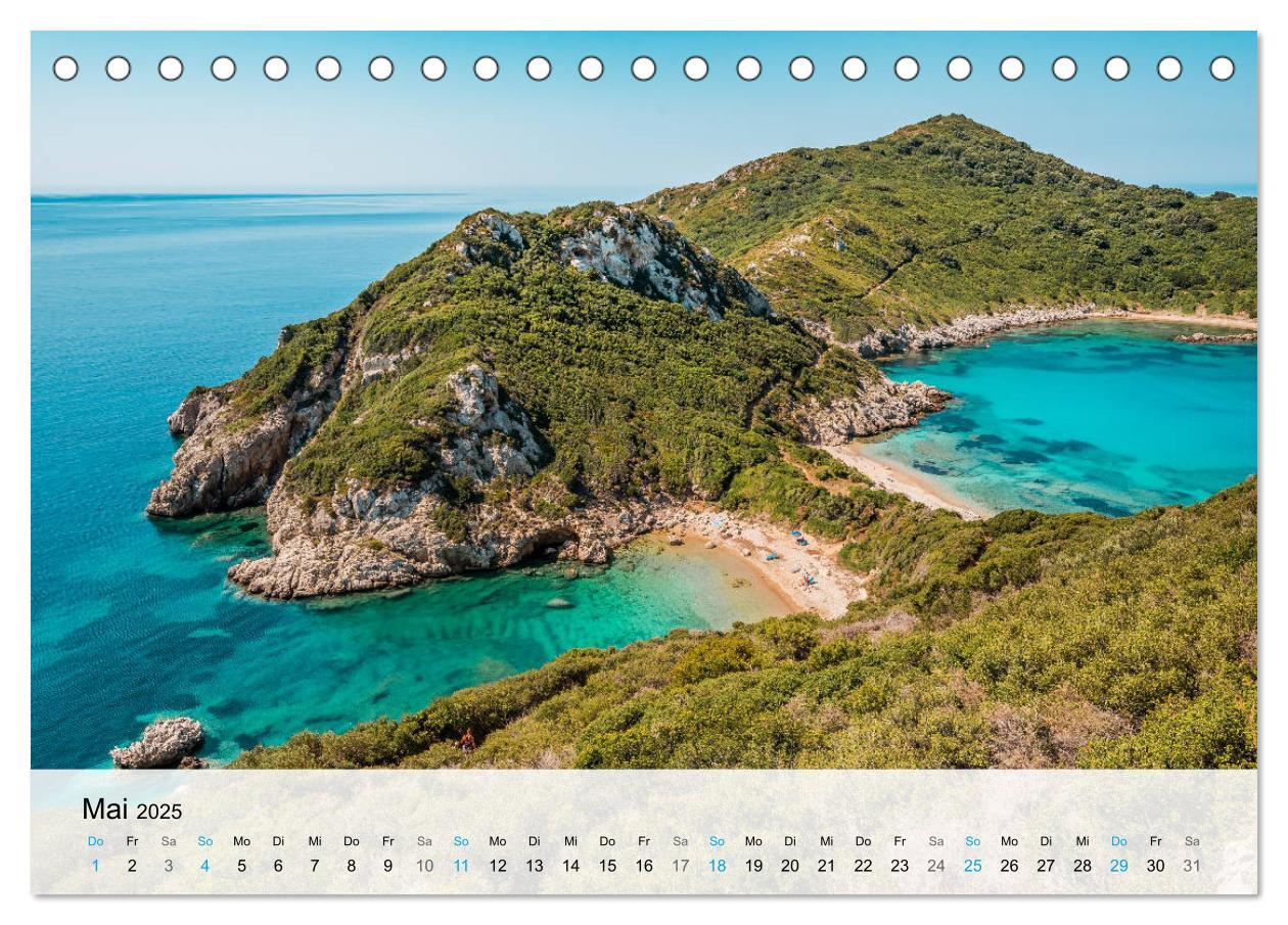 Bild: 9783435108336 | Insel Korfu - Trauminsel im Ionischen Meer (Tischkalender 2025 DIN...